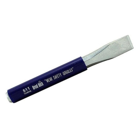 Gourmetgalley Flat Cold Chisel - 6 x 0.625 in. GO3991077